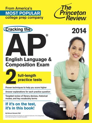 cover image of Cracking the AP English Language & Composition Exam, 2014 Edition